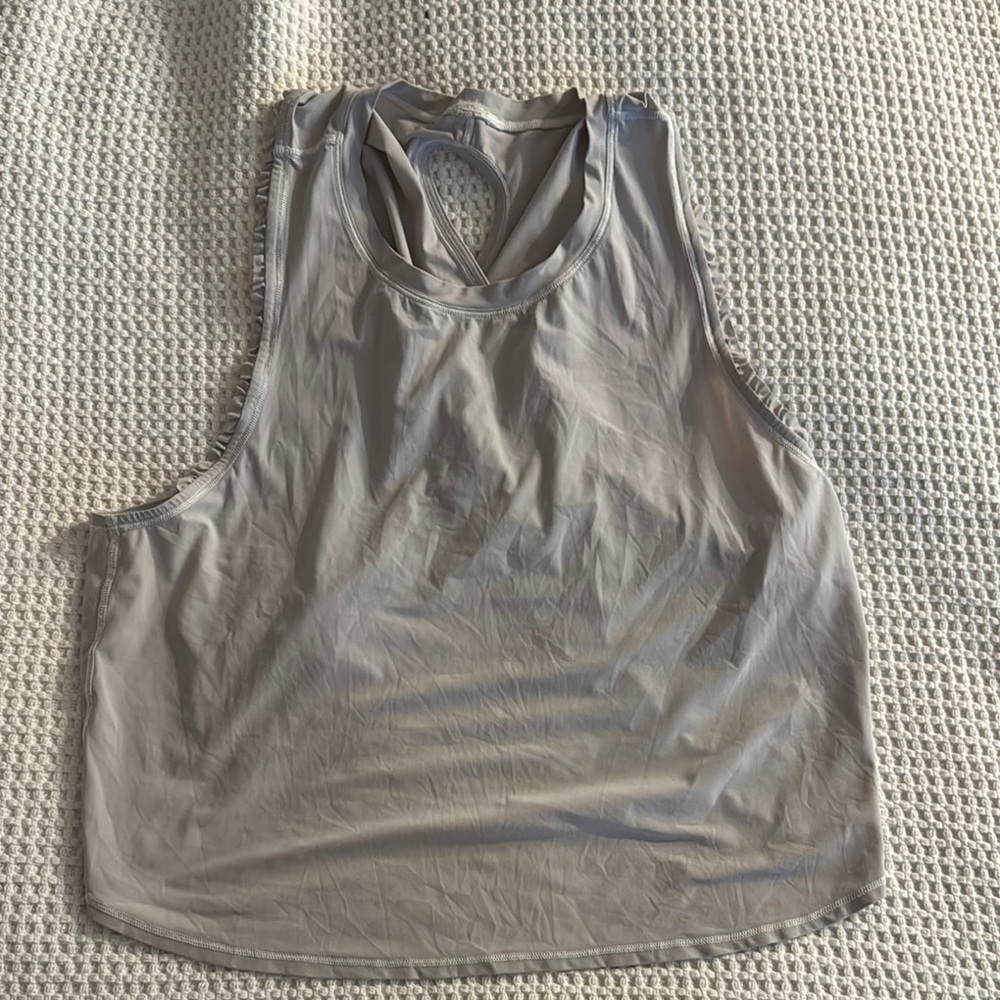 Lululemon Crop Sleeveless Workout Tank